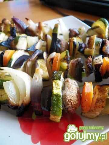 Warzywne szaszłyki z piekarnika