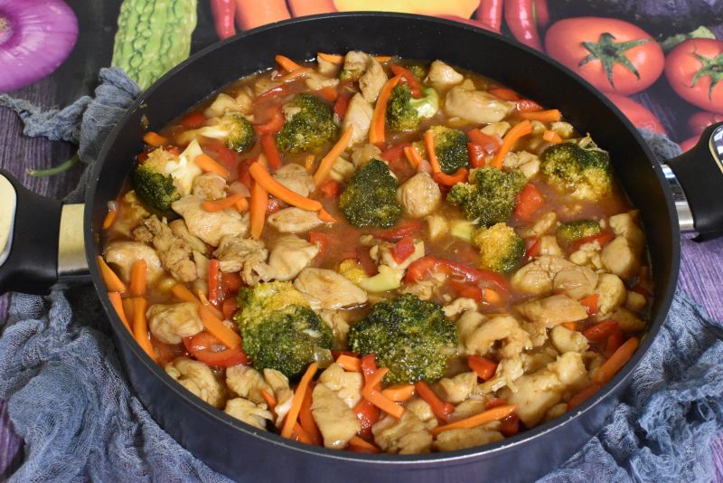 Warzywno mięsna potrawka