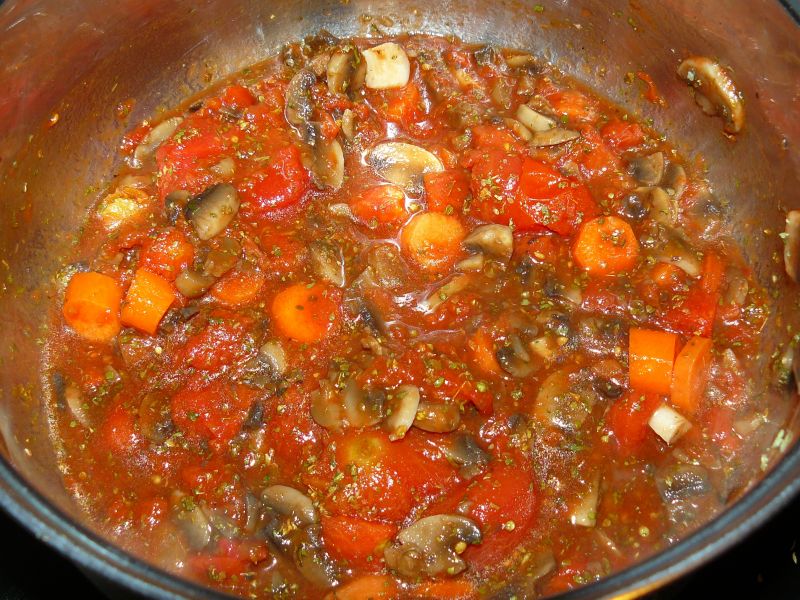 Warzywno - pieczarkowa zupa krem