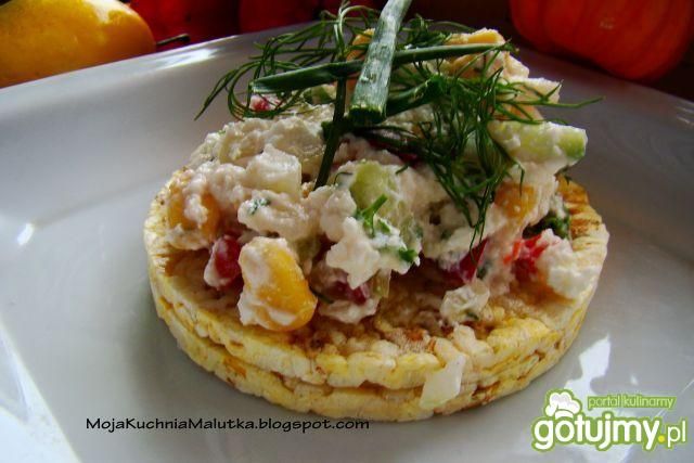 Warzywno twarożkowa pasta kanapkowa Warzywno twarożkowa pasta kanapkowa