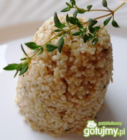 Warzywno - tymiankowa kasza jęczmienna Warzywno - tymiankowa kasza jęczmienna