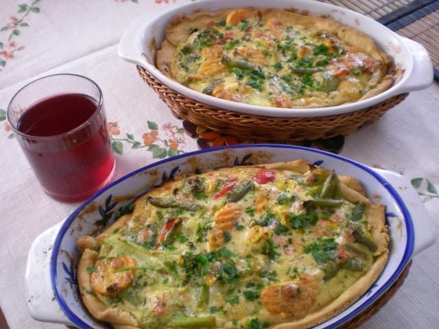 Warzywny placek Warzywny placek