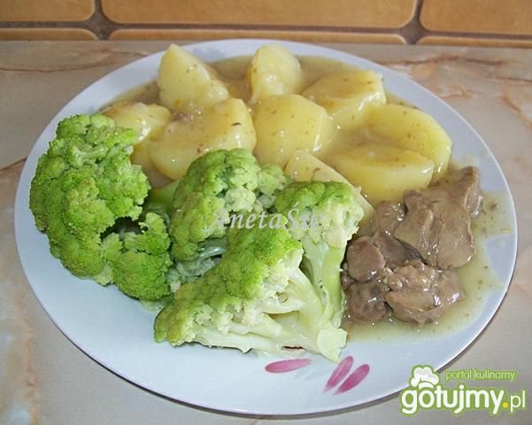 Wątróbka drobiowa w sosie własnym Wątróbka drobiowa w sosie własnym