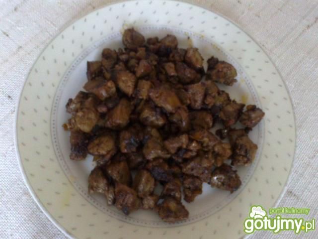 Wątróbka drobiowa wg Megg Wątróbka drobiowa wg Megg