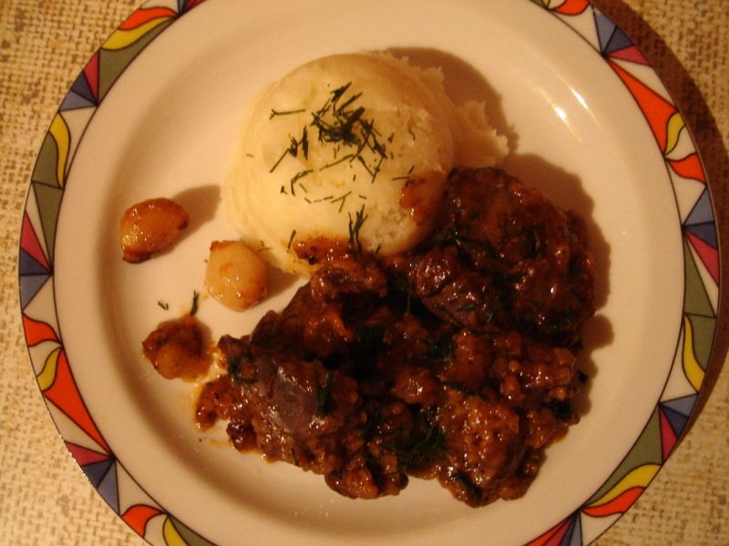 Wątróbka drobiowa z keczupem Wątróbka drobiowa z keczupem