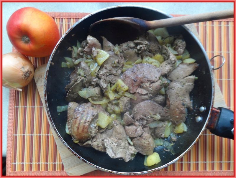 Wątróbka królicza z majerankiem