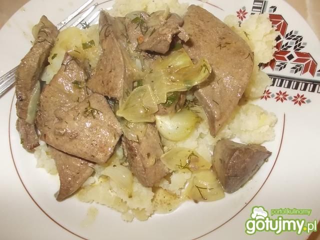 Wątróbka obiadowa Wątróbka obiadowa