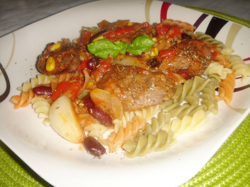 Wątróbka po meksykańsku