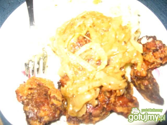 Wątróbka po mojemu Wątróbka po mojemu