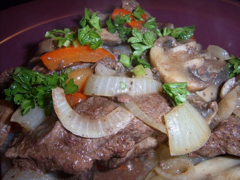 Wątróbka po nelsońsku