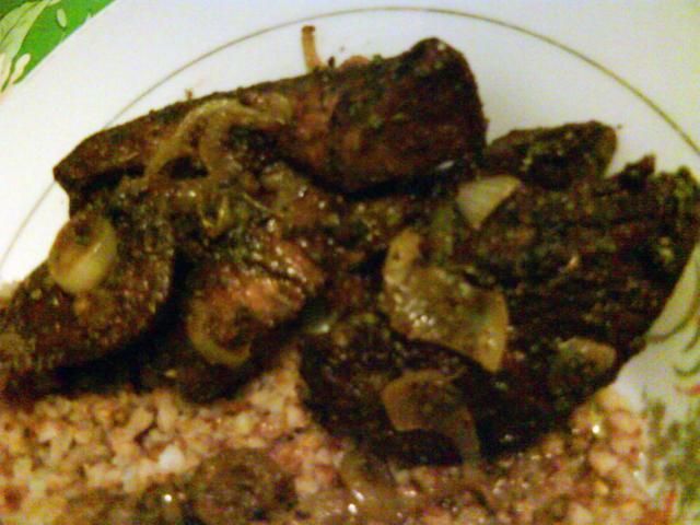 Wątróbka smazona Wątróbka smazona