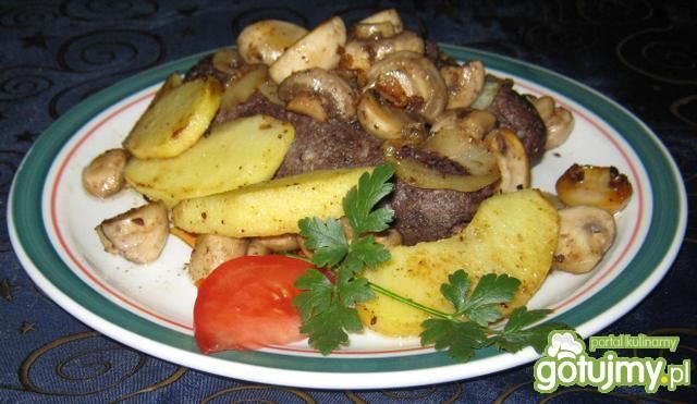 Wątróbka smażona. Wątróbka smażona.