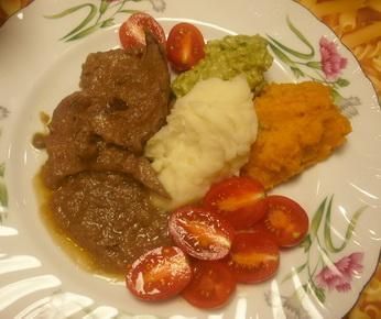 Wątróbka sosie cebulowym