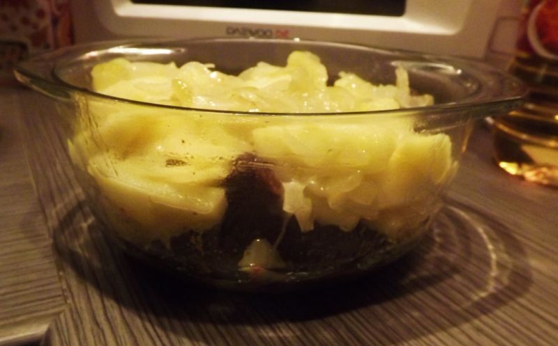Wątróbka w jabłkach  Wątróbka w jabłkach