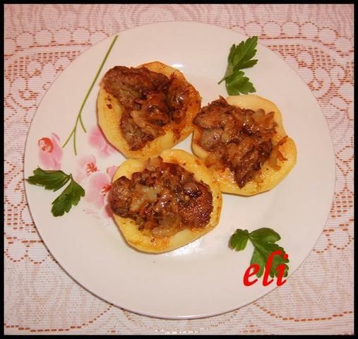 Wątróbka w jabłkach Eli