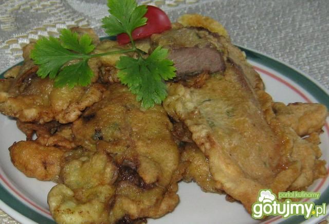 Wątróbka w naleśnikowej panierce