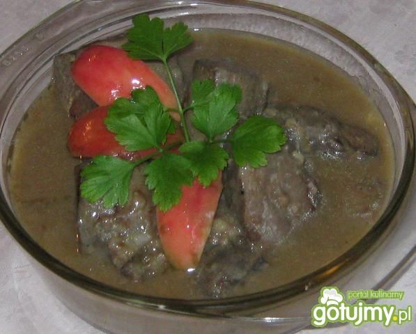 Wątróbka w sosie 5