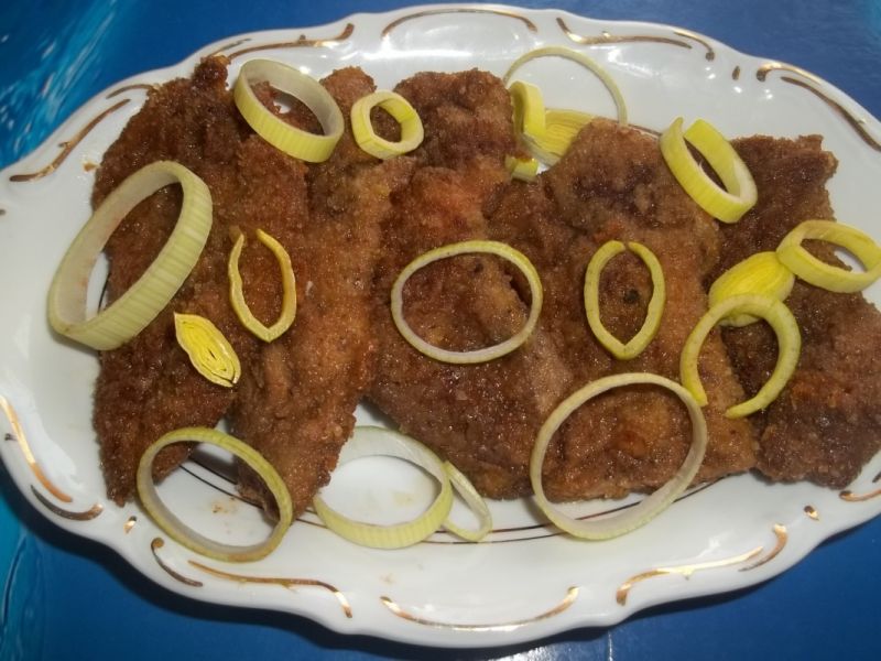 Wątróbka wieprzowa jak kotlety Wątróbka wieprzowa jak kotlety