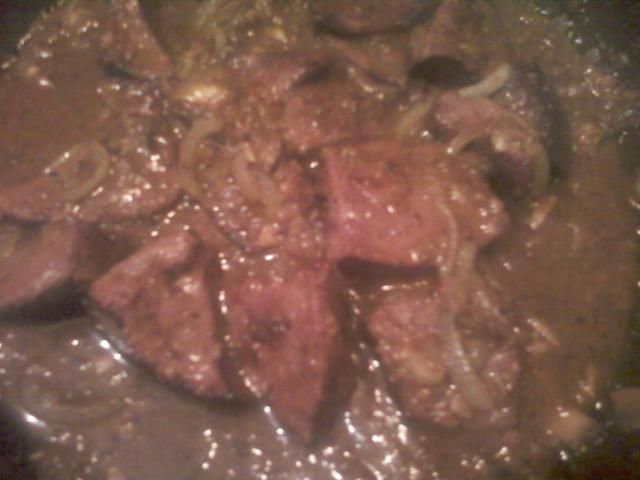 Wątróbka wieprzowa z azjatycką nutką Wątróbka wieprzowa z azjatycką nutką