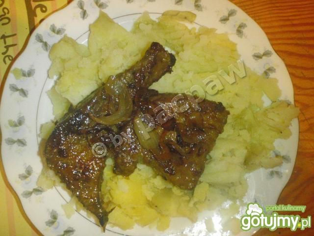 Wątróbka wieprzowa z gomasio