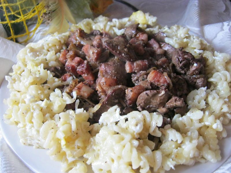 Wątróbka z boczkiem Wątróbka z boczkiem