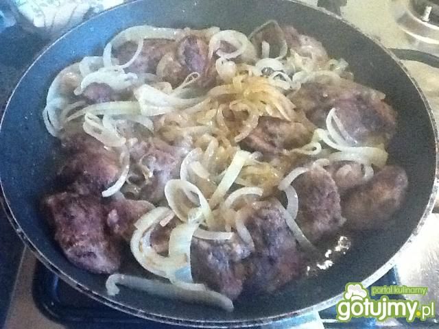 Wątróbka z cebulką 2 Wątróbka z cebulką 2