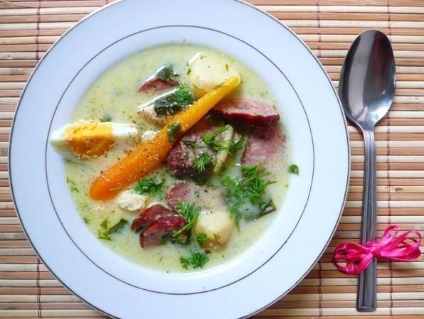 Wędzona zupka chrzanowo- ziołowa Wędzona zupka chrzanowo- ziołowa