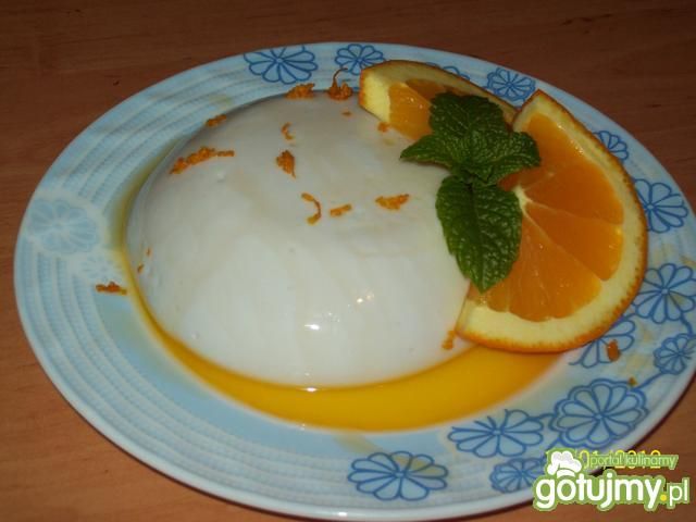 Wegańska kokosowa Panna Cotta Wegańska kokosowa Panna Cotta
