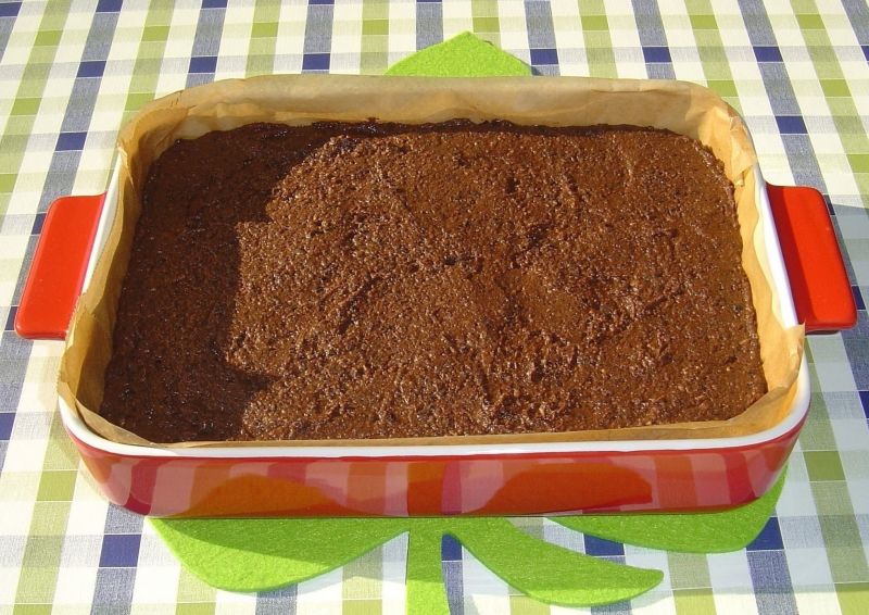 Wegańskie brownie z czarną fasolą i bananami