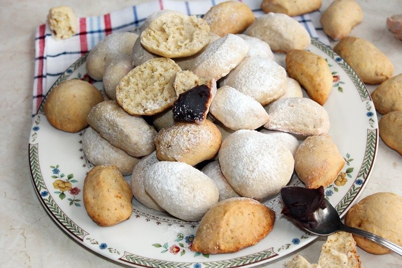 Wegańskie ciasteczka bananowe a'la mini bułeczki