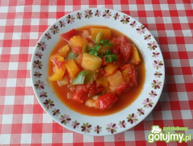 Wegańskie leczo Wegańskie leczo