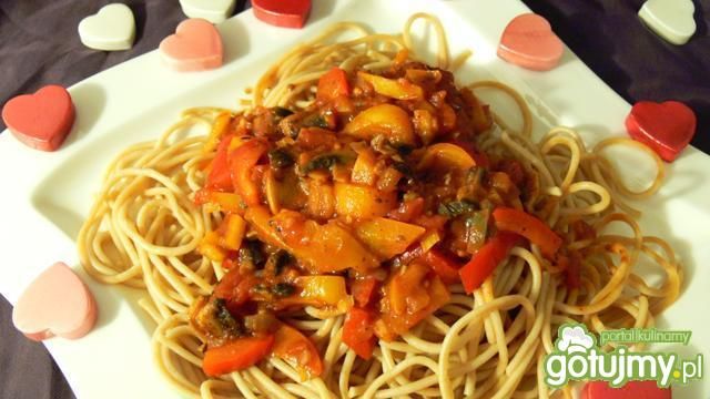Wegańskie spaghetti Wegańskie spaghetti
