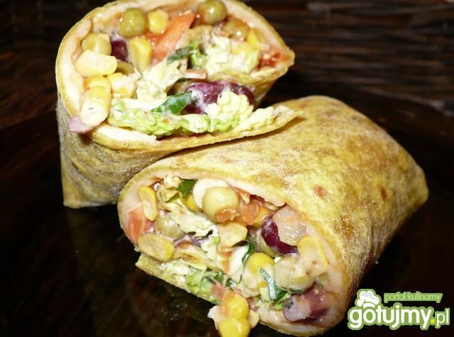 Wegetariańska tortilla Wegetariańska tortilla