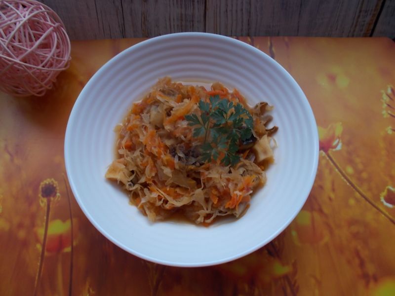 Wegetariański bigos