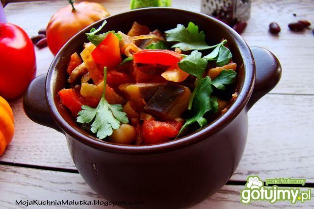 Wegetariańskie chili z cieciorką  Wegetariańskie chili z cieciorką