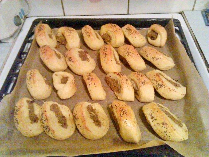 Wegetariańskie paszteciki z soczewicą :-) Wegetariańskie paszteciki z soczewicą :-)