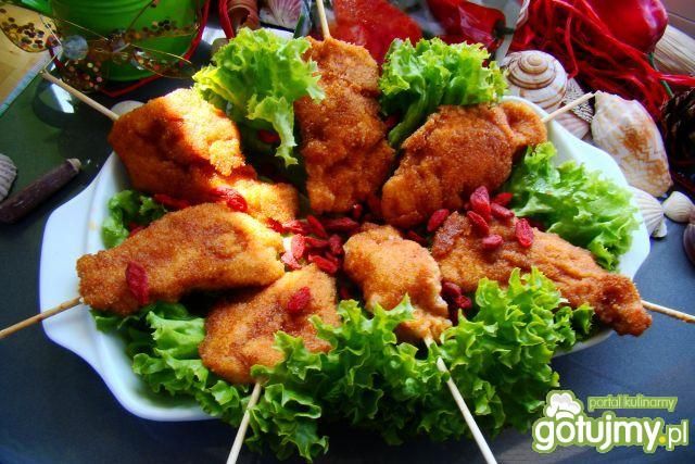 Węgierskie kurcze na patyku 