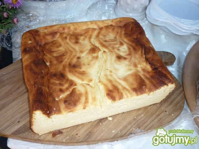 Weselny sernik ze skórką pomarańczową Weselny sernik ze skórką pomarańczową