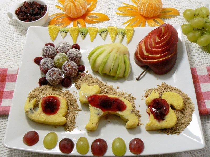 Wesoły deser z kaszki kukurydzianej Wesoły deser z kaszki kukurydzianej