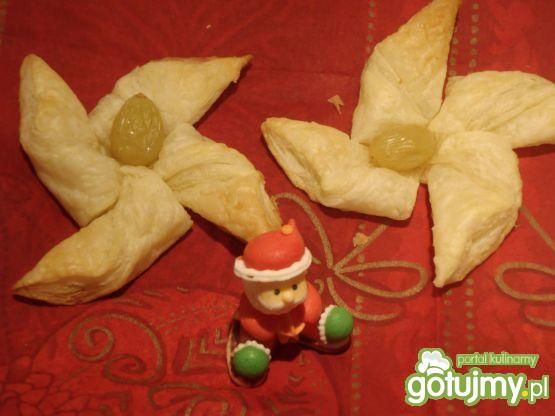 Wiatraczki z ciasta francuskiego Wiatraczki z ciasta francuskiego
