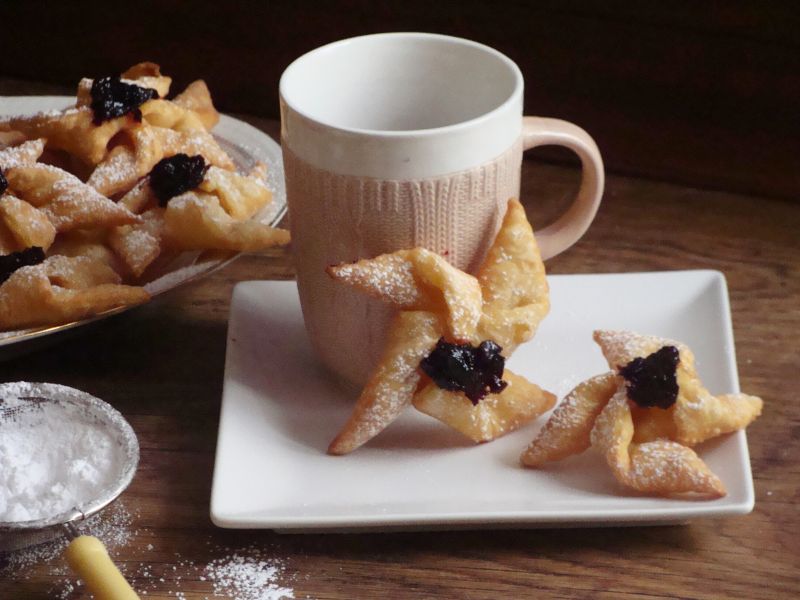 Wiatraczki z dżemem