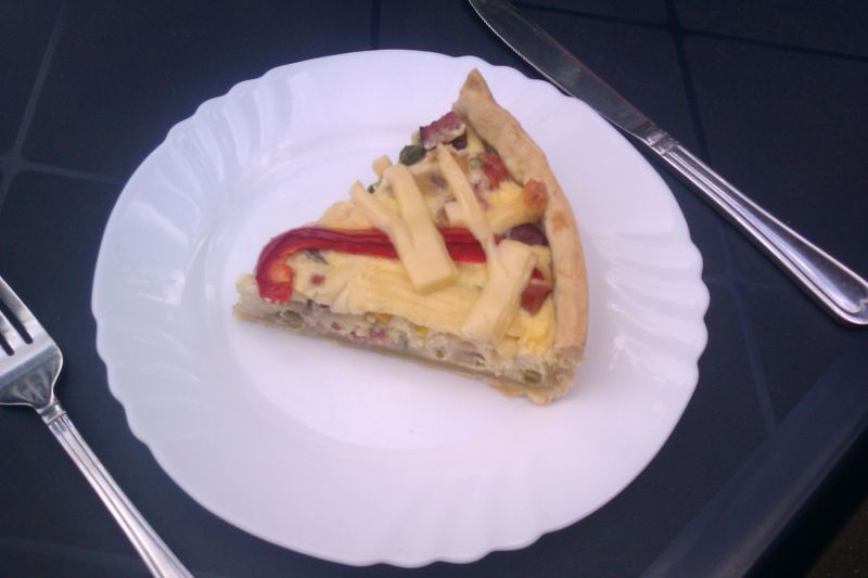 Wiejska tarta wytrawna