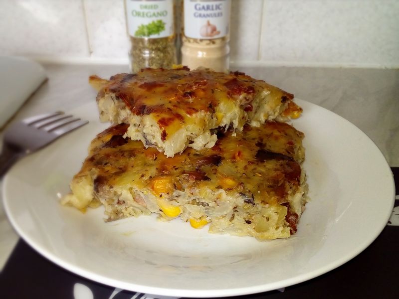 Wiejski placek ziemniaczany Wiejski placek ziemniaczany