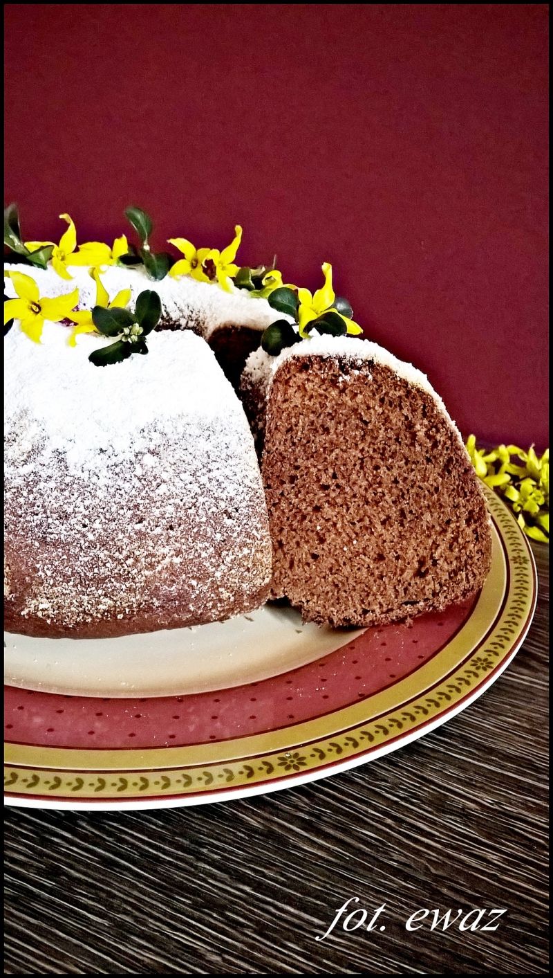 Wielkanocna babka na kajmaku Wielkanocna babka na kajmaku