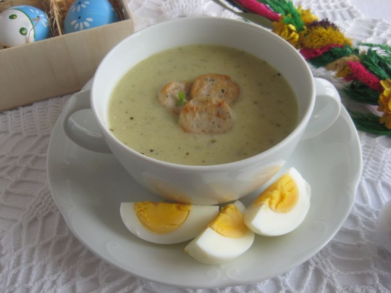 Wielkanocna zupa chrzanowa Wielkanocna zupa chrzanowa
