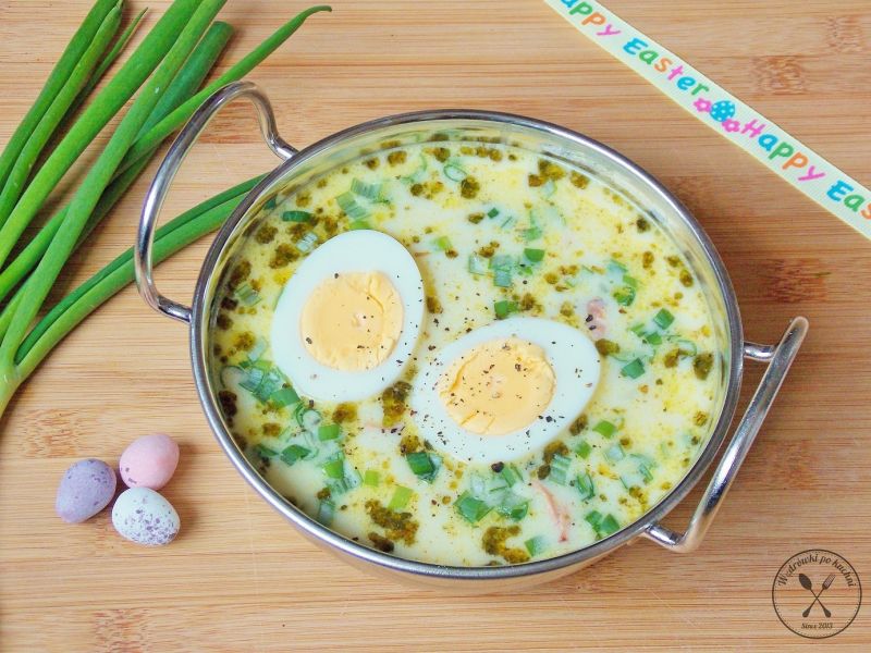 Wielkanocna zupa chrzanowa Wielkanocna zupa chrzanowa