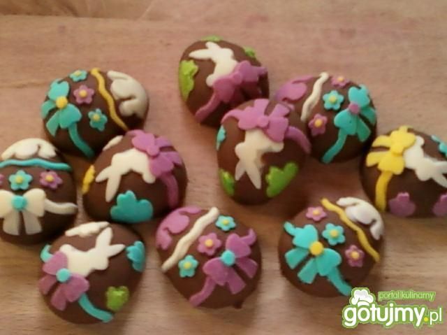 Wielkanocne czekoladowe pralinki Wielkanocne czekoladowe pralinki