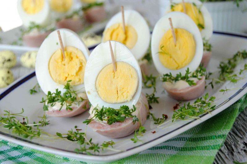 Wielkanocne koreczki Wielkanocne koreczki