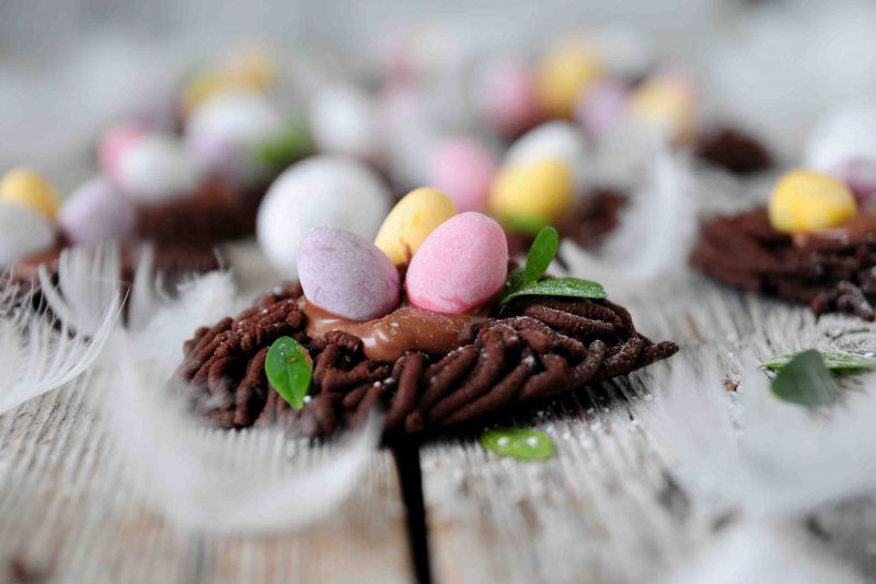 Wielkanocne „ptasie gniazda” 