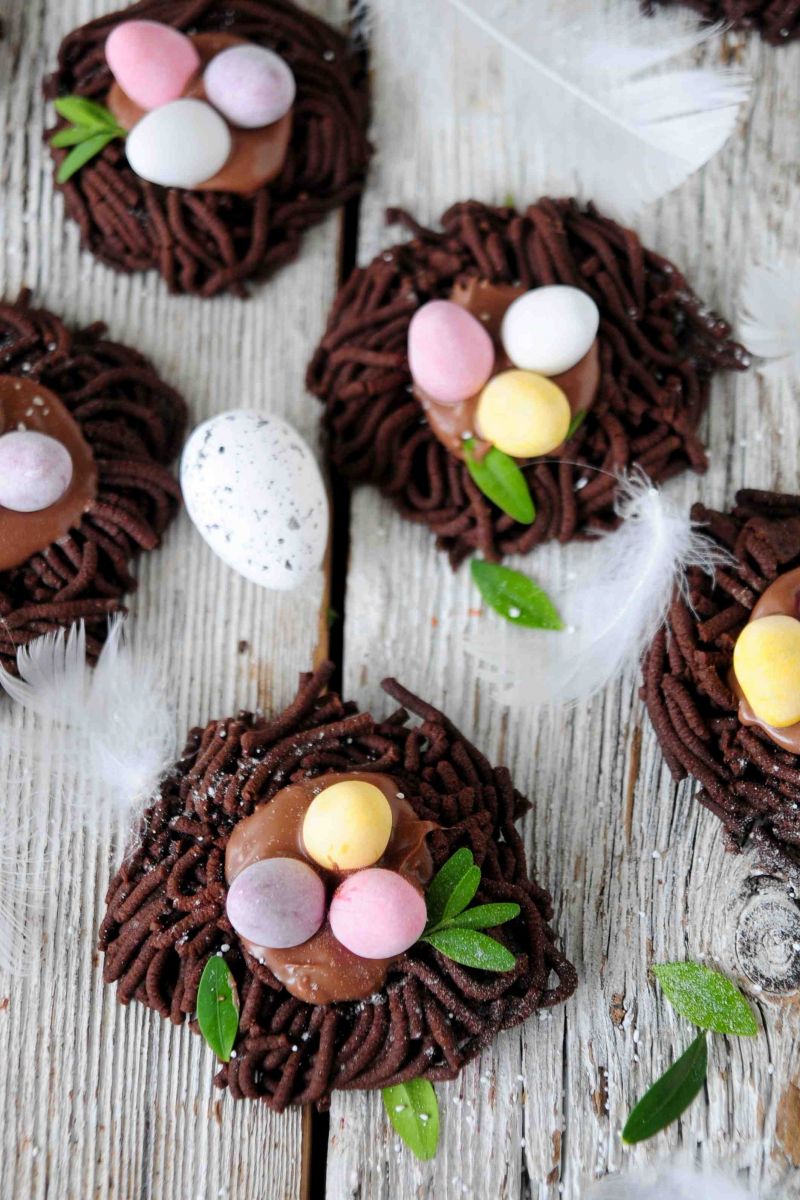 Wielkanocne „ptasie gniazda” 